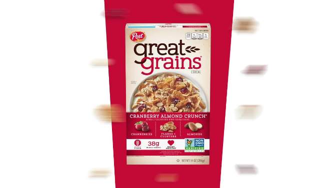 Great Grains Selects Cereal Raisins, Dates and Pecans Breakfast Cereal - 16oz - Post, 2 of 13, play video