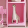 46''H Kids Vanity w/Lights & Chair - Convertible Desk w/Tri-Mirror, 4 Storage Bins, CPSIA Certified (Pink/White) - 2 of 3