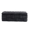 NicBex Storage Bench Ottoman with Storage Padded Footstool with Safety Hinge for Bedroom, Entryway - 2 of 4
