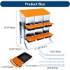 TackView Chicken Nesting Boxes for Laying Eggs, Metal Egg Laying Boxes with Bracket Legs, with Collecting Eggs Trays - 4 of 4