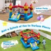 Infans 3-in-1 Kids Bouncer w/Slide Large Jumping Area & Basketball Hoop Blower Excluded - 4 of 4