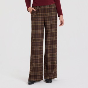 Women's Mid-Rise Wide Leg Suit Pants - A New Day™ - 1 of 4