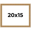 PosterPalooza | Refined Gold Picture Frame - UV Acrylic, Backing Board, Hanging Hardware Included - 2 of 4