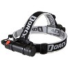 Dorcy® 1,000-Lumen Pro Water-Resistant Aluminum LED Rechargeable Headlamp in Black - 2 of 4