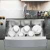 Acekool 30" Stainless Steel Farmhouse Sink Workstation, 30x20 Apron Front Single Bowl with Cutting Board & Accessories - 2 of 4