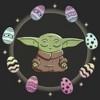 Women's Star Wars The Mandalorian Grogu Easter Egging Around T-Shirt - 2 of 4