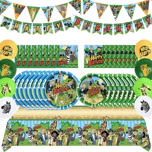 Treasures Gifted Wild Kratts Party Supplies Complete Set for 16 Guests - 1 of 1