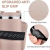 BABYYER Water Bottle Pouch for Stanley Quencher Adventure 40oz - Stanley IceFlow 30oz - Gym Tumbler Accessories for Women for All Phones - 4 of 4