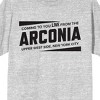 Only Murders In The Building Arconia LIVE Crew Neck Short Sleeve Athletic Heather Men's T-shirt - 2 of 2
