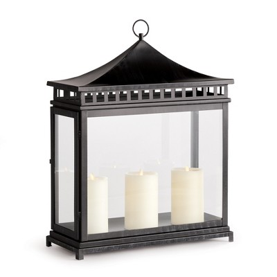 Plum & Post Kito Outdoor Rectangular Lantern Candle Holder