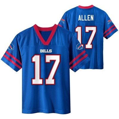 NFL Buffalo Bills Josh Allen #17 Youth Short Sleeve Jersey