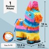 Blue Panda Donkey Pinata for Cinco de Mayo Party Decorations, Kids Pinatas for Birthday Party, Small, 12.5 x 15 x 4.7 In - 3 of 4