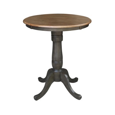 International Concepts 30" Round Top Pedestal Table - 35.1"H