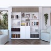 NicBex 11 Shelves File Cabinet with 1 Cabinet,Office Cabinet with Tier-Shelving Design,Modern Storage Cabinet,Filing Cabinet for Home Office - 2 of 4