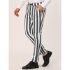 INSPIRE CHIC Men's Casual Striped Slim Fit Color Block Business Pants - 2 of 4