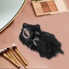 Unique Bargains Floral Sequins Half Face Party Mask 1 Pc - 4 of 4