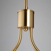 Artcraft Lighting Rhythm 5 - Light Island Pendant Light in  Brushed Gold - 4 of 4