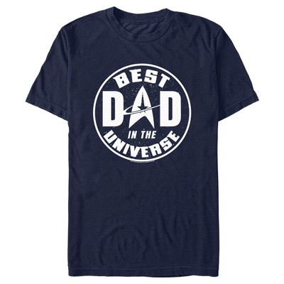 Men's Star Trek: The Next Generation Best Dad In The Universe T-shirt ...