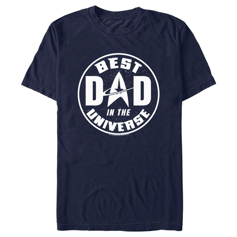 Men's Star Trek: The Next Generation Best Dad In The Universe T-Shirt, 1 of 6