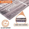 OPUX Anti Fatigue Kitchen Floor Mat, Reversible Waterproof Non Slip Comfort Pad Office Home - 4 of 4