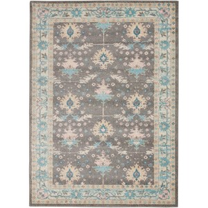 Nourison Tranquil Traditional Persian Bordered Indoor Area Rug - 1 of 4