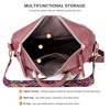 DOMETOUR PU Leather Backpack For Women Convertible Ladies Fashion Casual Large School Shoulder Bags - 4 of 4