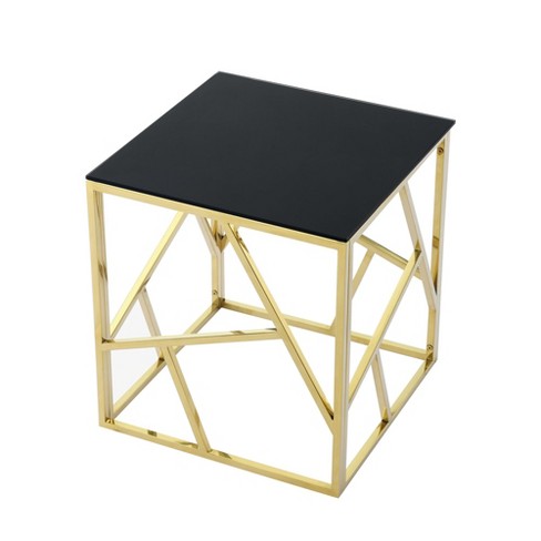 NicBex Modern 48" Rectangle Coffee Table with Geometric Metal Frame for Living Room and Bedroom - image 1 of 4