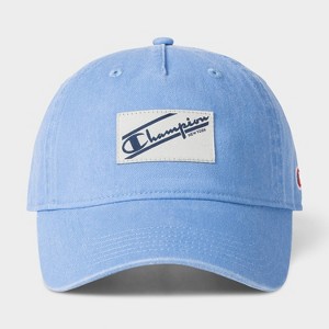 Champion Adult Pigment-Washed Twill Baseball Hat - Blue - 1 of 4