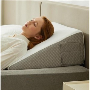 BAFODE Wedge Pillow for Sleeping, Elevated Support Bed Wedge Pillow, Breathable Triangle Pillow Wedge Post Surgery with Washable Covers - 1 of 1