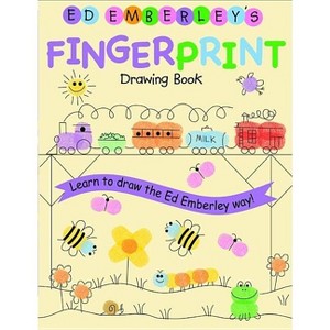 Ed Emberley's Fingerprint Drawing Book - (Paperback) - 1 of 1