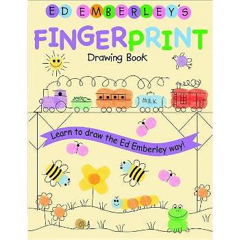 Ed Emberley's Fingerprint Drawing Book - (Paperback)
