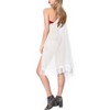 LA LEELA Women's Summer Vacation Beachwear Swim Suit Loose Flowy Holiday Swimwear Bathing Suit Beach Dress Cover Ups - 2 of 4