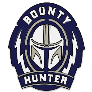 The Mandalorian Bounty Hunter 3 Lapel Pin - 1 of 1