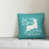 Creative Products Let it Snow 18x18 Indoor / Outdoor Pillow - 3 of 3