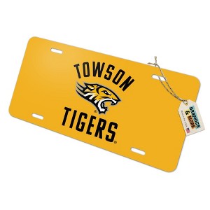 Towson University Tigers Novelty Metal Vanity Tag License Plate - 1 of 4