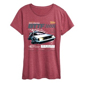 Women's - Back to the Future - Speedway Short Sleeve Graphic T-Shirt - 1 of 4