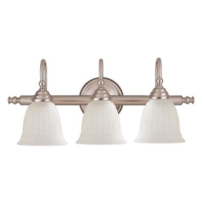 Savoy House Brunswick 3 - Light Vanity in  Satin Nickel