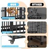 Heavy Duty Indestructible Dog Crate Steel Escape Proof, Indoor Dog House High Anxiety Cage, Kennel with Wheels, Removable Tray - 4 of 4