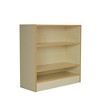 Factory Direct Partners Kids' 30" 2 Shelf Bookcase Almond Maple Wood Laminate Off White - 3 of 4