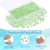 Unique Bargains Craft Embellishments Glass Assorted Beads with Container Box - 3 of 4