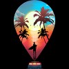 Men's Design By Humans Summer Vibes By clingcling Tank Top - 2 of 4