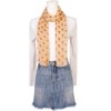 INSPIRE CHIC Women 1950s Retro Polka Dots Chiffon Lightweight Soft Sheer Long Scarves 1Pc - 2 of 4