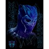 Men's Marvel Black Panther 2018 3D Pattern Pull Over Hoodie - 2 of 4