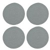 Split P Blue Mist Essex Round Placemat Set of 4 - image 4 of 4