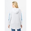 Woman Within Plus Size Embroidered Hoodie Sweatshirt - 3 of 4