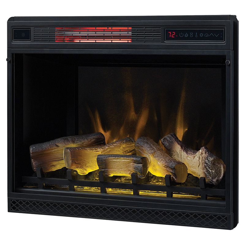 ClassicFlame Artesian 52'' Infrared Electric Fireplace Mantel Package - White, 28WM426-T401, 5 of 8