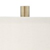 Pacific Coast Lighting Striped Adler 28" Tall Cylinder Traditional Table Lamp Multi-Color Ceramic Single White Shade Living Room Bedroom Bedside House - 4 of 4