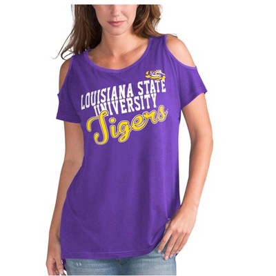 G-III Sports Womens LSU Tigers Graphic T-Shirt
