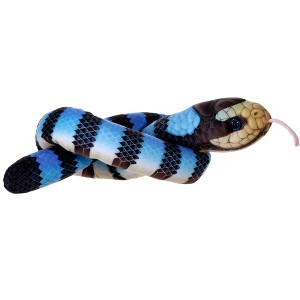 Wild Republic Green Sea Snakes Green Yellow Lipped Snake Stuffed Animal, 36 Inches - 1 of 1