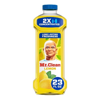 Mr. Clean Lemon Scent Dilute Summer Multi-surface Cleaner - 23 Fl Oz ...